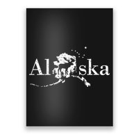 Alaska Map State Poster