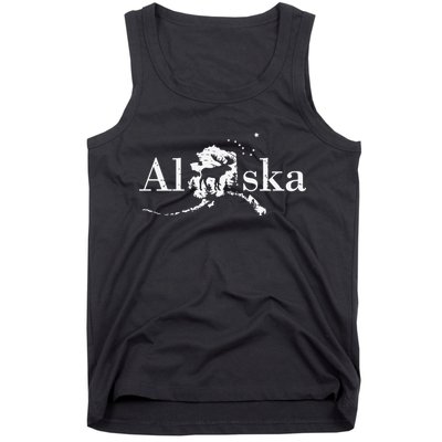 Alaska Map State Tank Top