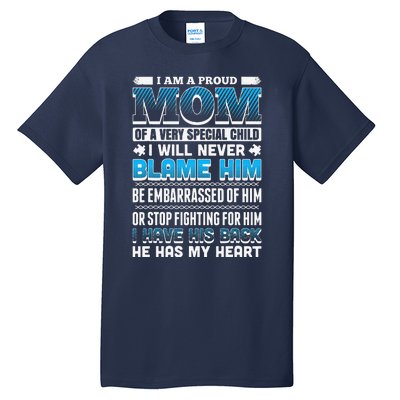 Autism Mom Special Son Tall T-Shirt