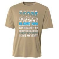 Autism Mom Special Son Cooling Performance Crew T-Shirt