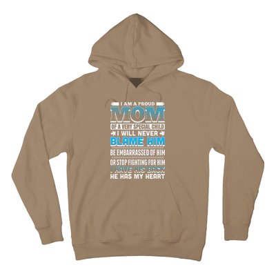 Autism Mom Special Son Hoodie