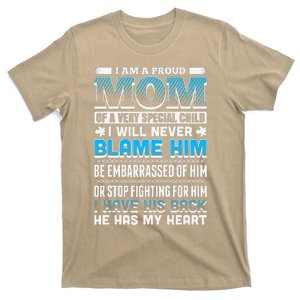 Autism Mom Special Son T-Shirt