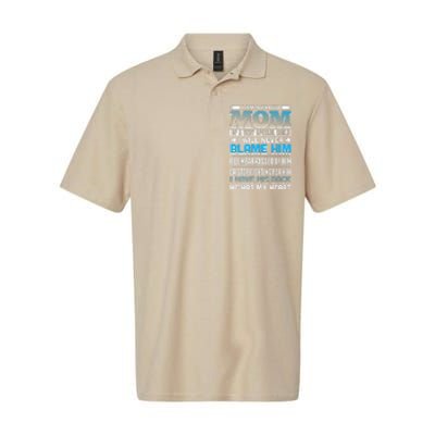 Autism Mom Special Son Softstyle Adult Sport Polo