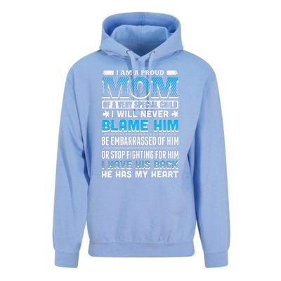 Autism Mom Special Son Unisex Surf Hoodie