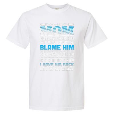 Autism Mom Special Son Garment-Dyed Heavyweight T-Shirt