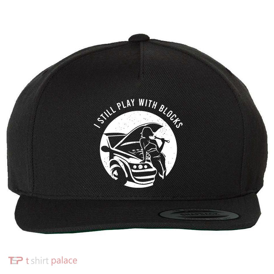 Auto Mechanic Saying For A Funny Wool Snapback Cap