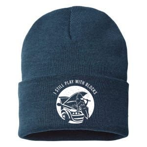 Auto Mechanic Saying For A Funny Sustainable Knit Beanie