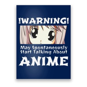 Anime May Spontaneously Talk About Anime Poster