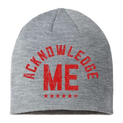 Acknowledge Me Sports Competition Sustainable Beanie