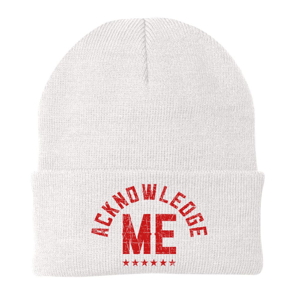 Acknowledge Me Sports Competition Beanie