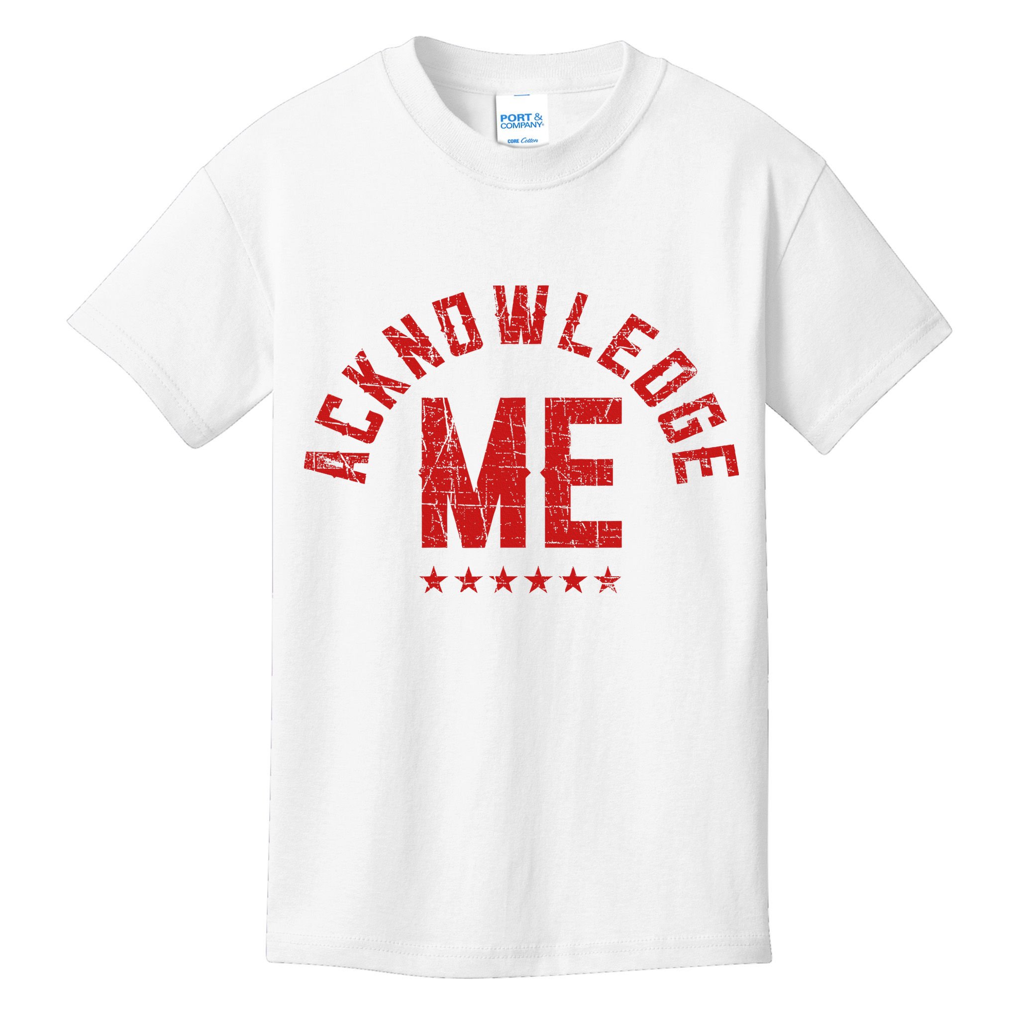 Acknowledge Me Sports Competition Kids T-Shirt