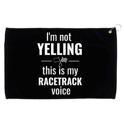 Auto Motorsports Stock Car Dirt Track Racing Quotes Cool Gift Grommeted Golf Towel