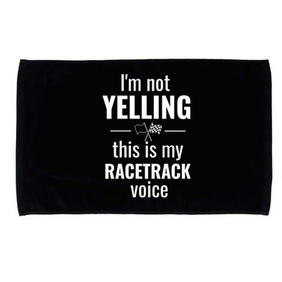 Auto Motorsports Stock Car Dirt Track Racing Quotes Cool Gift Microfiber Hand Towel