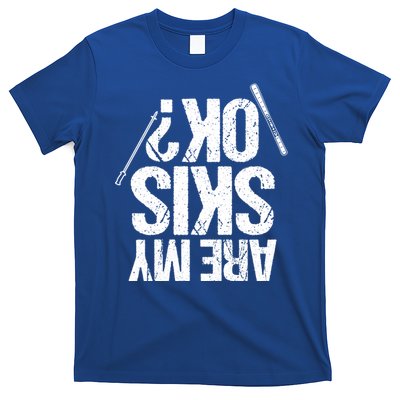 Are My Ski Ok? Skiing Snow Mountain Winter Gift T-Shirt