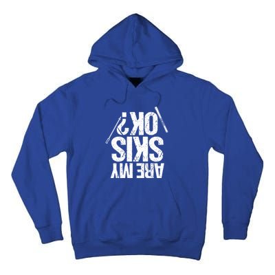 Are My Ski Ok? Skiing Snow Mountain Winter Gift Tall Hoodie