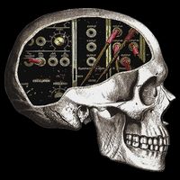 Analog Modular Synthesizer Skull For Synth Nerd 7-Panel Snapback Hat