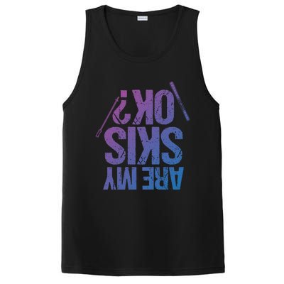 Are My Ski Ok? Skiing Snow Mountain Winter Great Gift PosiCharge Competitor Tank