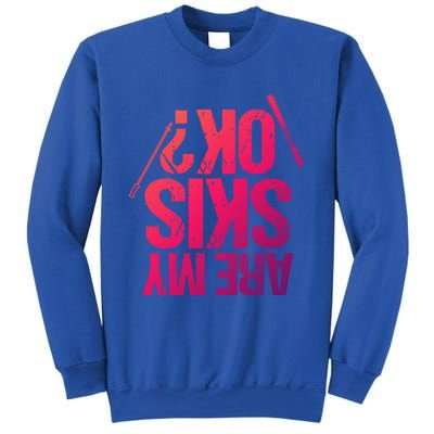 Are My Ski Ok? Skiing Snow Mountain Winter Great Gift Sweatshirt