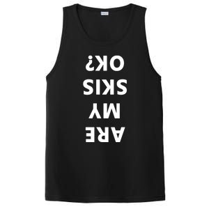 Are My Skis Okay Winter Funny Skiing Funny Gift PosiCharge Competitor Tank