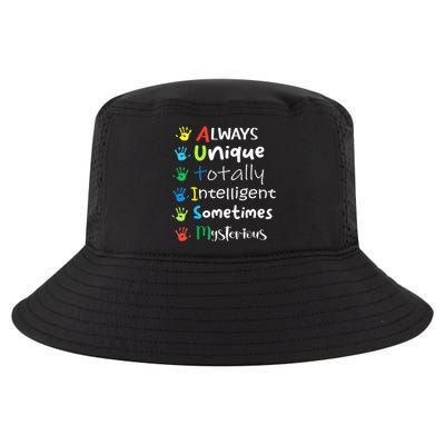 Autism Mom Shirt Autism Awareness Shirt Autistic Boys Girls Cool Comfort Performance Bucket Hat