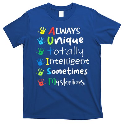 Autism Mom Shirt Autism Awareness Shirt Autistic Boys Girls T-Shirt