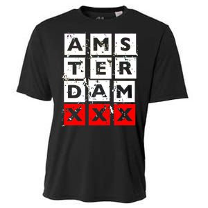 Amsterdam Red Light District Cooling Performance Crew T-Shirt