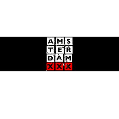 Amsterdam Red Light District Bumper Sticker