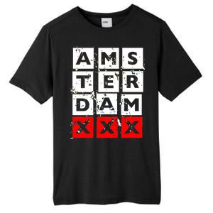 Amsterdam Red Light District Tall Fusion ChromaSoft Performance T-Shirt