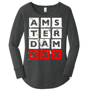 Amsterdam Red Light District Women's Perfect Tri Tunic Long Sleeve Shirt