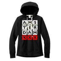 Amsterdam Red Light District Women's Fleece Hoodie