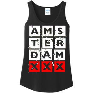 Amsterdam Red Light District Ladies Essential Tank