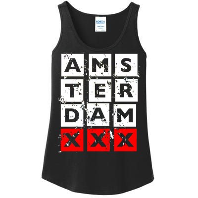 Amsterdam Red Light District Ladies Essential Tank