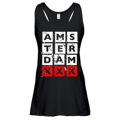 Amsterdam Red Light District Ladies Essential Flowy Tank