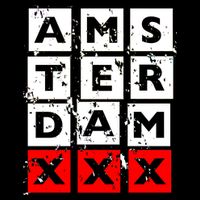Amsterdam Red Light District 16 in Basic Backpack