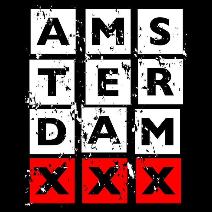 Amsterdam Red Light District 16 in Basic Backpack