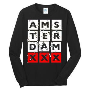 Amsterdam Red Light District Tall Long Sleeve T-Shirt