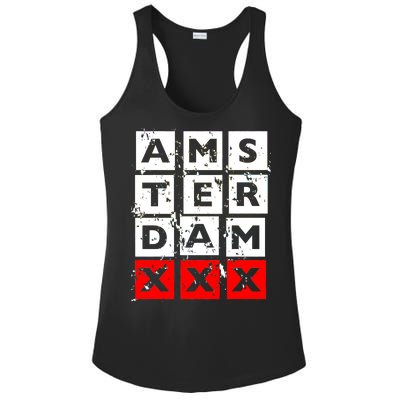 Amsterdam Red Light District Ladies PosiCharge Competitor Racerback Tank