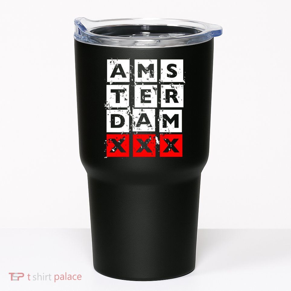 Amsterdam Red Light District Tumbler