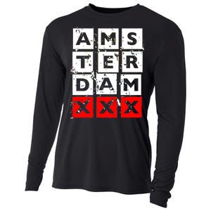 Amsterdam Red Light District Cooling Performance Long Sleeve Crew