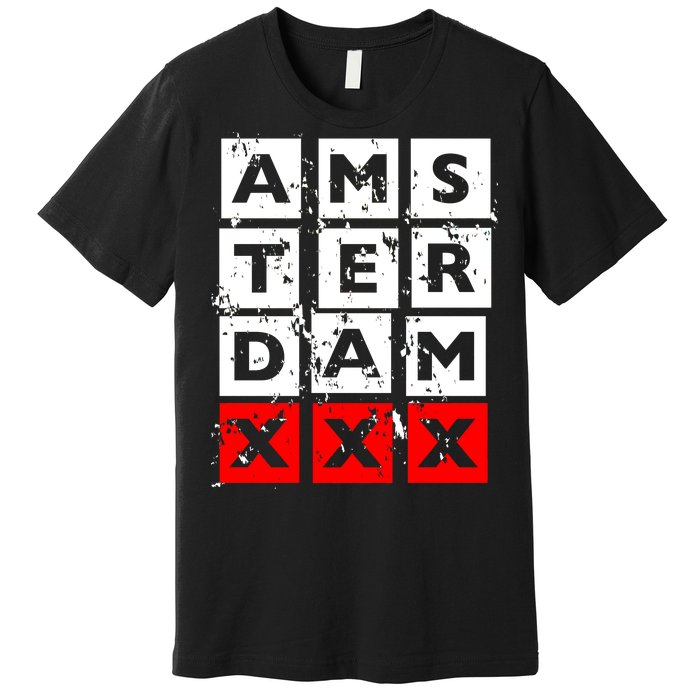 Amsterdam Red Light District Premium T-Shirt