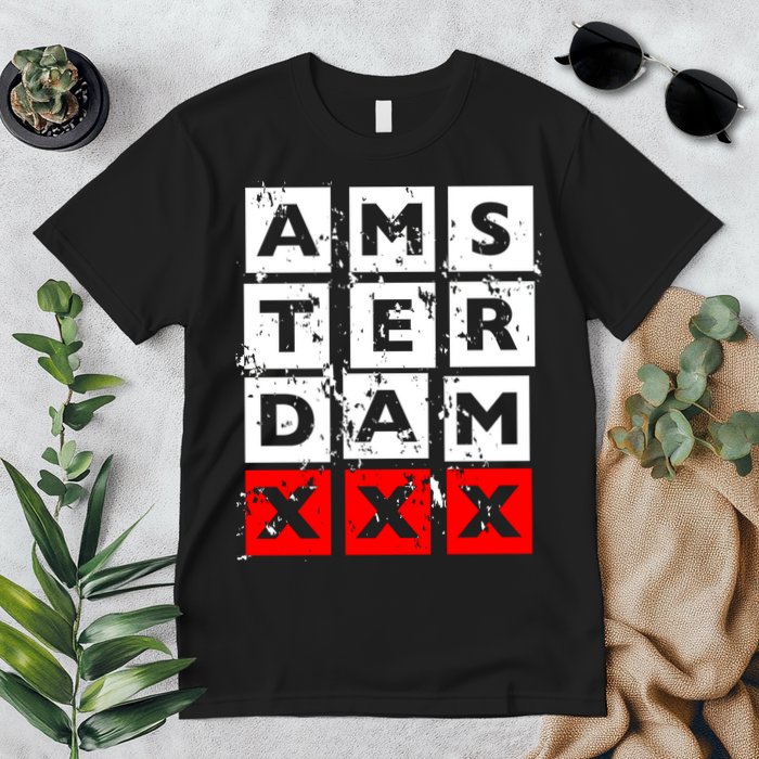 Amsterdam Red Light District Premium T-Shirt