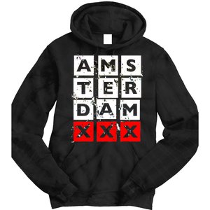 Amsterdam Red Light District Tie Dye Hoodie