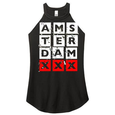 Amsterdam Red Light District Women's Perfect Tri Rocker Tank