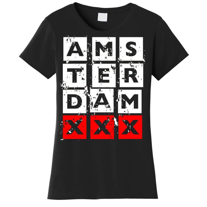 Amsterdam Red Light District Women's T-Shirt