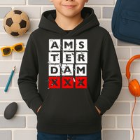 Amsterdam Red Light District Kids Hoodie