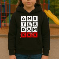 Amsterdam Red Light District Kids Hoodie