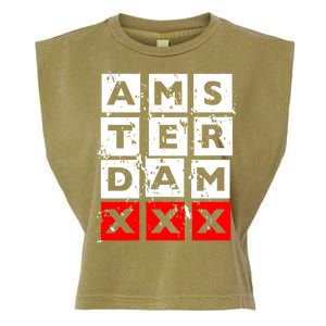 Amsterdam Red Light District Garment-Dyed Women's Muscle Tee