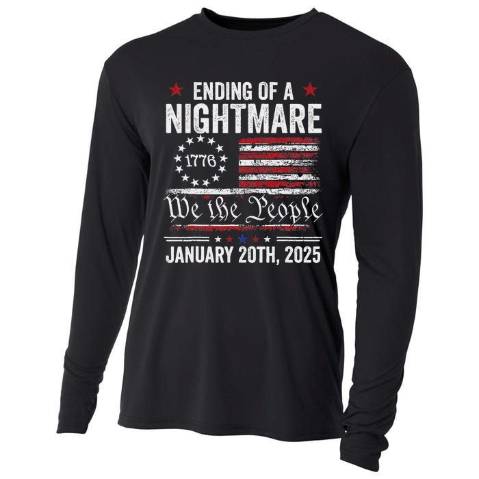 American Made Trump Merchandise Trump Inauguration Day 2025 Cooling Performance Long Sleeve Crew