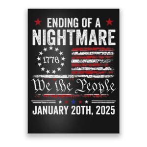 American Made Trump Merchandise Trump Inauguration Day 2025 Poster