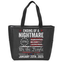 American Made Trump Merchandise Trump Inauguration Day 2025 Zip Tote Bag